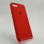 Оригинальный матовый чехол Silicone Case Iphone 8G Red
