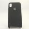 Оригинальный матовый чехол Silicone Case Iphone Xr Black