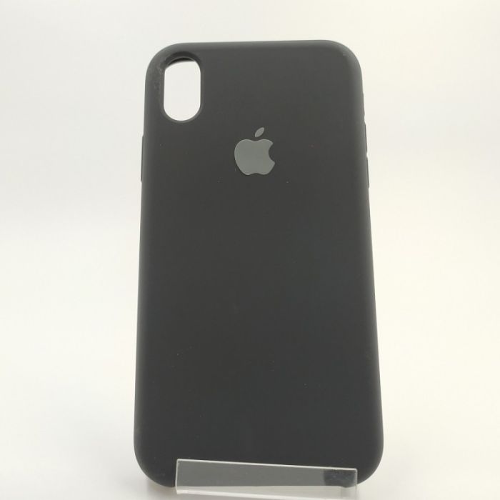 Оригинальный матовый чехол Silicone Case Iphone Xr Black