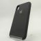 Оригинальный матовый чехол Silicone Case Iphone Xr Black