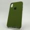Оригинальный матовый чехол Silicone Case Iphone Xr Khaki
