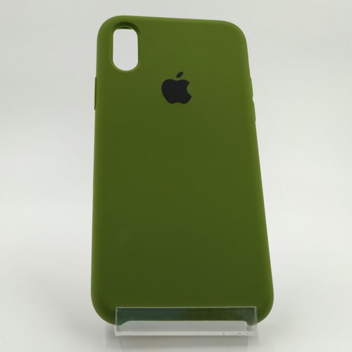 Оригинальный матовый чехол Silicone Case Iphone Xr Khaki