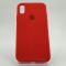 Оригинальный матовый чехол Silicone Case Iphone Xr Red