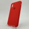 Оригинальный матовый чехол Silicone Case Iphone Xr Red
