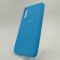 Оригинальный матовый чехол Silicone Case Samsung A50/A30s JUST BLUE
