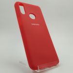 Оригинальный матовый чехол Silicone Case Samsung A10S Red