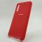 Оригинальный матовый чехол Silicone Case Samsung A50/A30s Red
