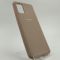 Оригинальный матовый чехол-накладка Silicone Case Samsung A51 Matte Pink