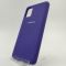 Оригинальный матовый чехол-накладка Silicone Case Samsung A51 Purple