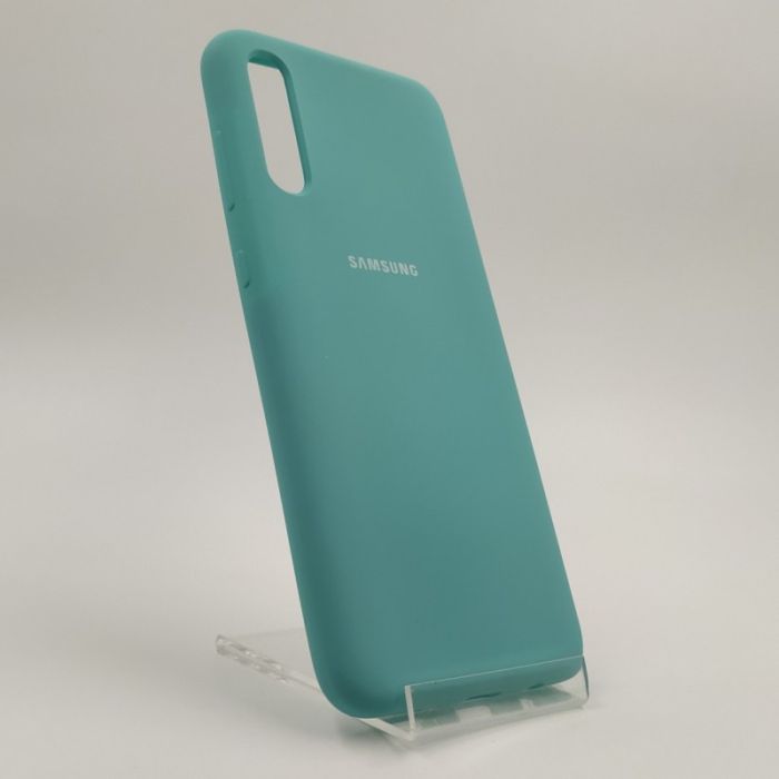 Оригинальный матовый чехол Silicone Case Samsung A70 Fresh Mojito