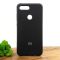 Оригинальный матовый чехол Silicone Case Xiaomi Mi8 Lite Black