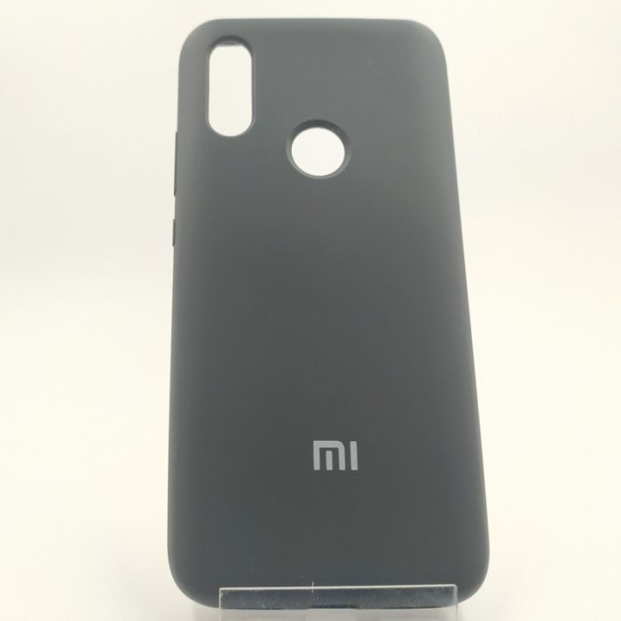 Оригинальный матовый чехол Silicone Case Xiaomi Note7 Black