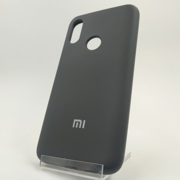 Оригинальный матовый чехол Silicone Case Xiaomi Note7 Black