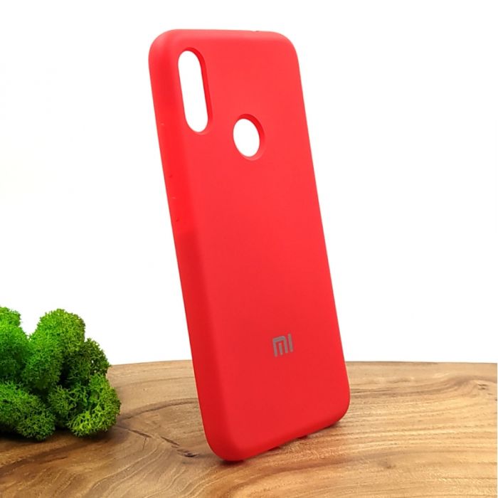 Оригинальный матовый чехол Silicone Case Xiaomi Note7 Red