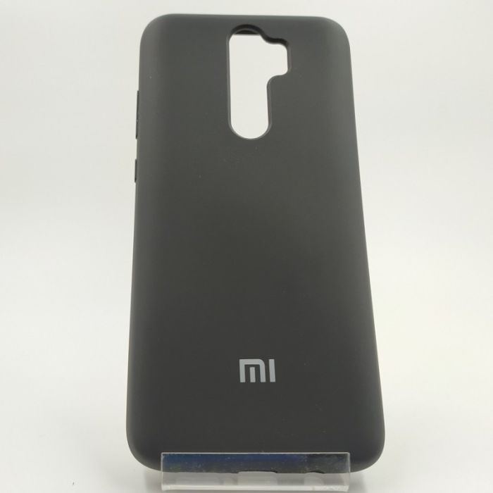 Оригинальный матовый чехол Silicone Case Xiaomi Note8 Pro Black