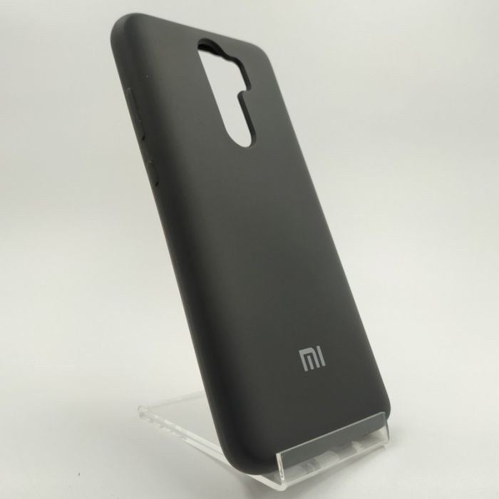 Оригинальный матовый чехол Silicone Case Xiaomi Note8 Pro Black