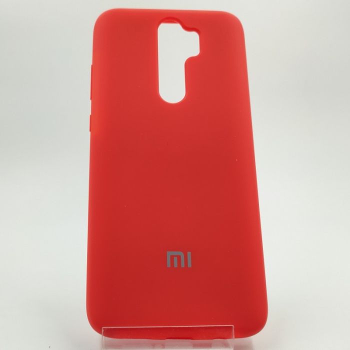 Оригинальный матовый чехол Silicone Case Xiaomi Note8 Pro Red