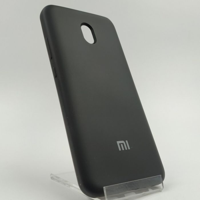 Оригинальный матовый чехол Silicone Case Xiaomi Redmi8A Black