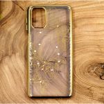 Силиконовый чехол Kings Bar со стразами для Samsung M31s Butterfly