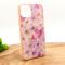 Силиконовый чехол-накладка цветы со стразами для Iphone 12 Mini