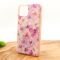 Силиконовый чехол-накладка цветы со стразами для Iphone 12 Mini