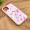 Силиконовый чехол-накладка цветы со стразами для Iphone 12 Pro Max