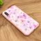Силиконовый чехол-накладка цветы со стразами для Iphone XS