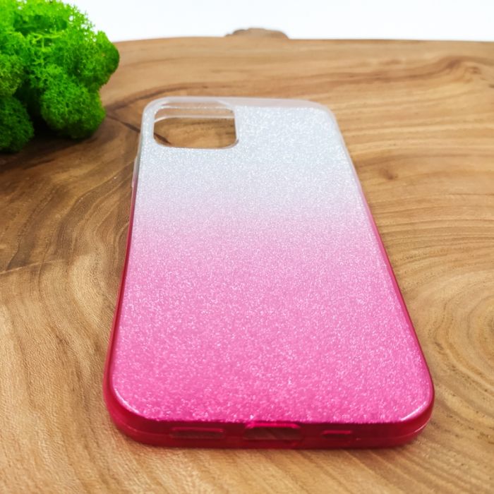 Силиконовый чехол с блёстками VAJA IPHONE 12 Pro Max (6.7) Pink