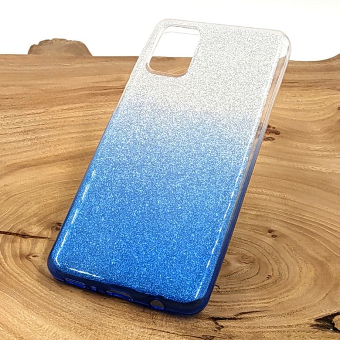 Силиконовый чехол VAJA градиент для Samsung M31s Blue