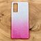Силиконовый чехол VAJA градиент для Samsung S20FE Pink