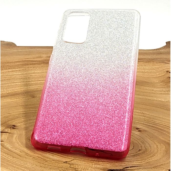 Силиконовый чехол VAJA градиент для Samsung S20FE Pink