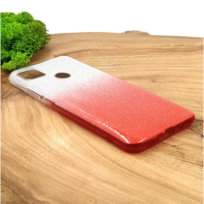 Силиконовый чехол VAJA градиент для Xiaomi Redmi9C Pink