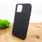 Силиконовый матовый чехол-накладка Simin Style  Iphone 12(6.1) black