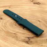 Силиконовый ремешок Amazfit/Philips Q1/G4/X16/Mi A6 Marine Green