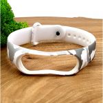 Силиконовый ремешок браслет для Mi Band 3/4  Camouflage Light