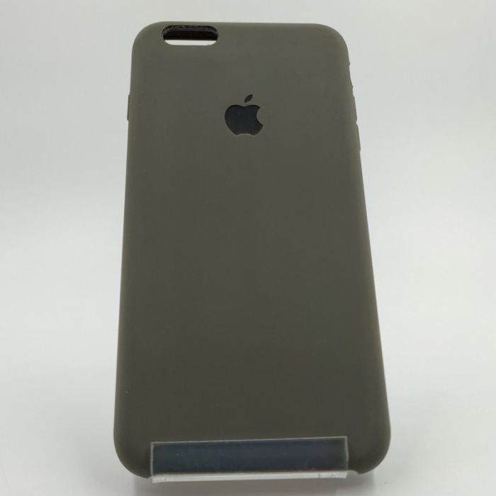 Силиконовый чехол (silicone case) iPhone 6G+ Gray (Серый)