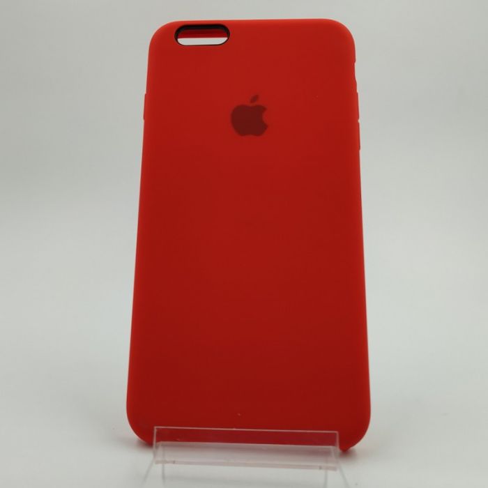 Силиконовый чехол (silicone case) iPhone 6G+ Red (Красный)