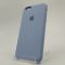 Оригинальный матовый чехол Silicone Case iPhone 6G/6S Blue Agate