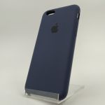 Оригинальный матовый чехол Silicone Case iPhone 6G/6S Navy storm