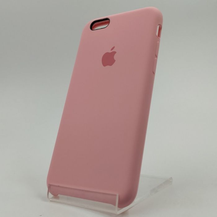Оригинальный матовый чехол Silicone Case iPhone 6G/6S Pink