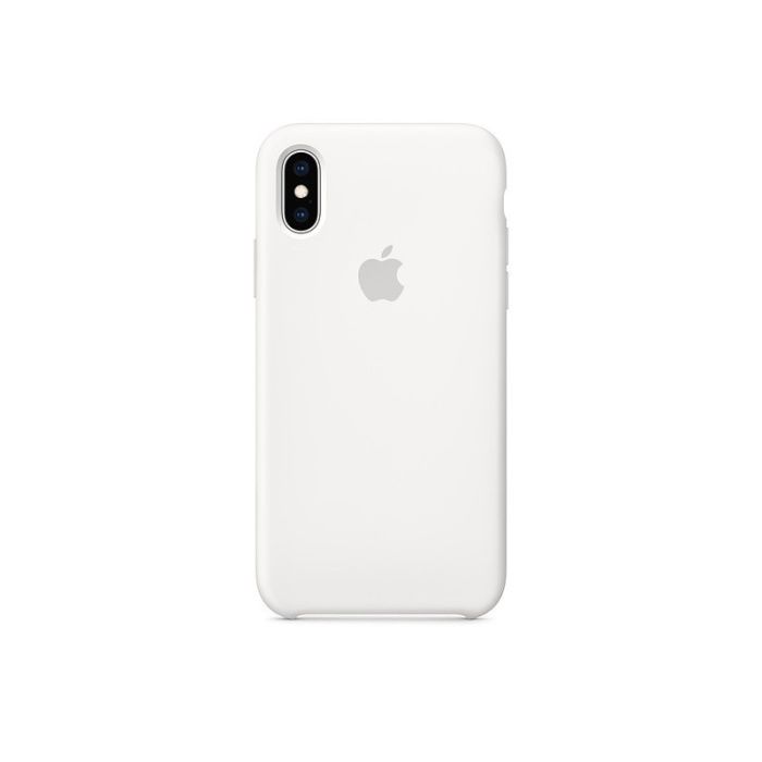 Силиконовый чехол Silicone Case iPhone Xr White (Белый)