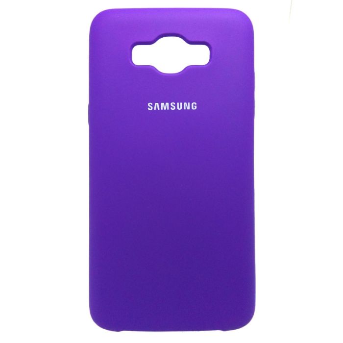 Силиконовый чехол (silicone case) Samsung Galaxy J7 2016 J710 Purple (Фиолетовый)