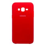 Силиконовый чехол (silicone case) Samsung Galaxy J7 Red (Красный)