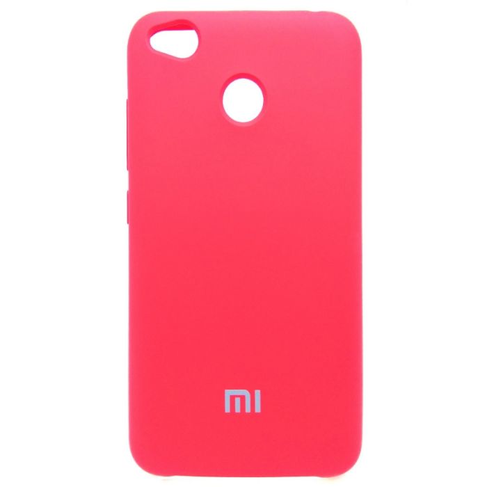Силиконовый чехол (silicone case) Xiaomi Redmi 4X Red (Красный)