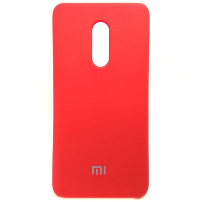 Силиконовый чехол (silicone case) Xiaomi Redmi Note 4x Red (Красный)