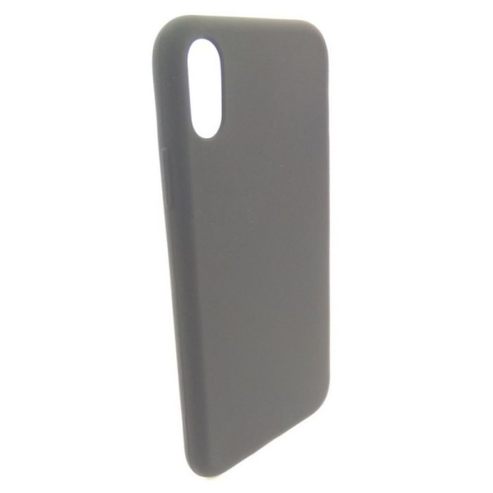 Силиконовый чехол Simin Style iPhone Xr Black (Черный)