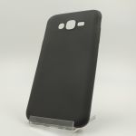 Силиконовый матовый чехол-накладка Simin Style Samsung J7 Black