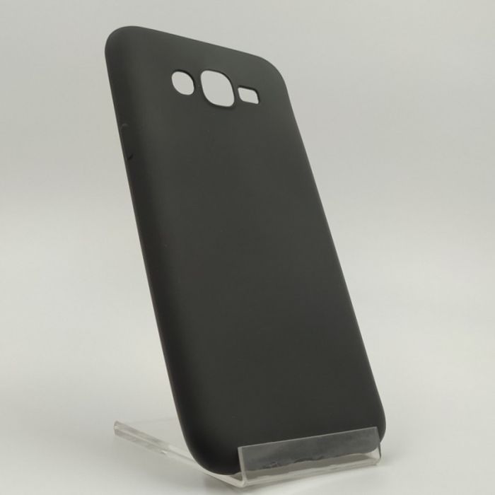 Силиконовый матовый чехол-накладка Simin Style Samsung J7 Black