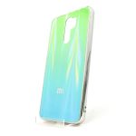 Стеклянный чехол Gradient case XIAOMI Redmi9 aquamarine