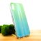 Стеклянный чехол Gradient case Xiaomi Redmi9a aquamarine